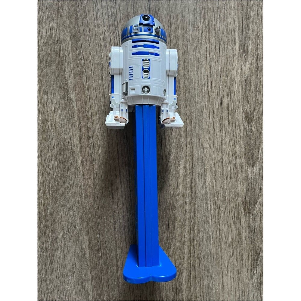PEZ STAR WARS R2-D2 Giant Jumbo PEZ Candy Dispenser Collectible Toy Blue/White